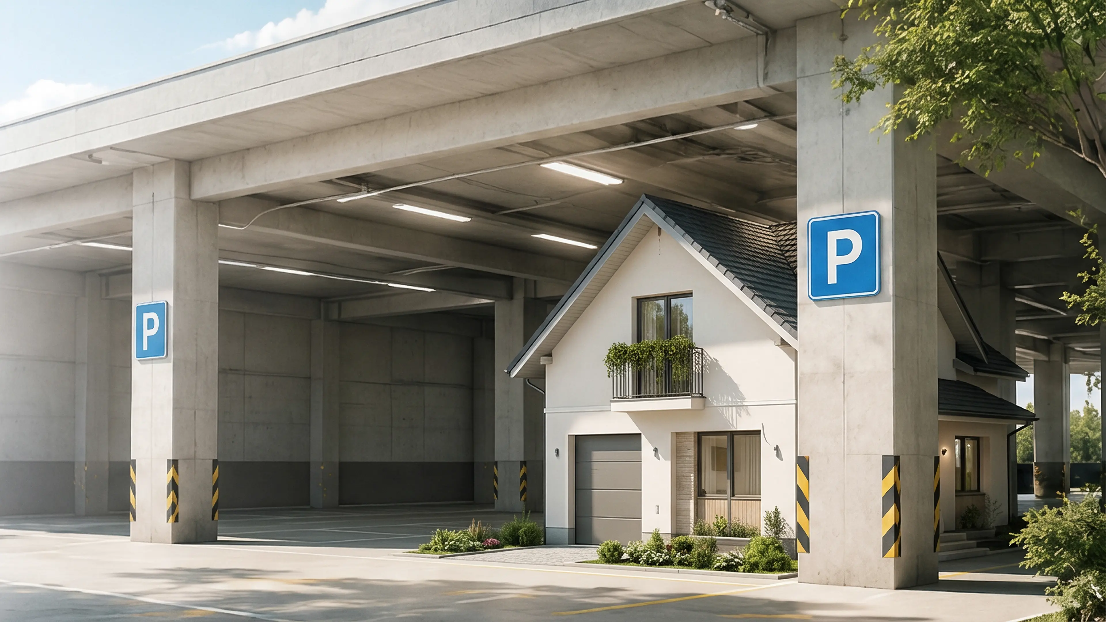 Parkovačka - Zaparkujte svou nemovitost